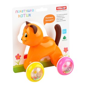 Игрушка-покатушка &quot;Котик&quot; 1+