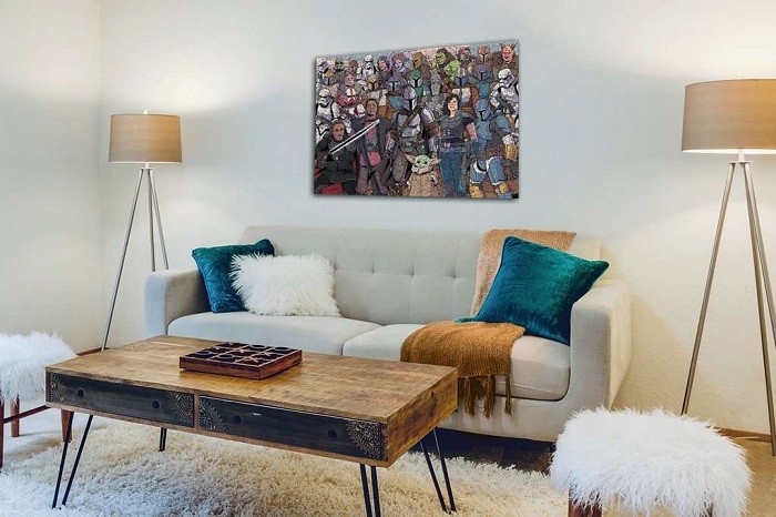 Пазл 1000 "Звёздные войны. Мандалорианский вызов"