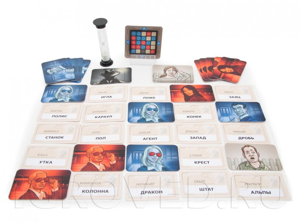 Настольная игра "Кодовые имена" (Codenames) 10+