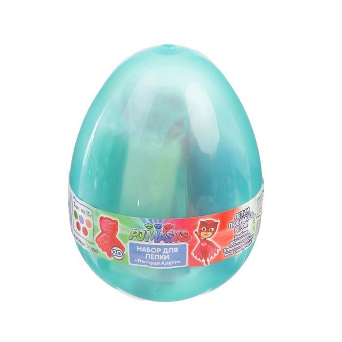 PJ Masks. Набор для лепки "Быстрая Алетт" яйцо арт.33495