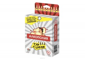 Настольная игра &quot;Алкополия. Тур по Барам&quot; 18+