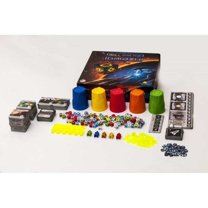 Настольная игра Кубарем по Галактике