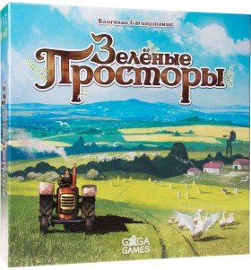 Настольная игра &quot;Зелёные Просторы&quot; 10+