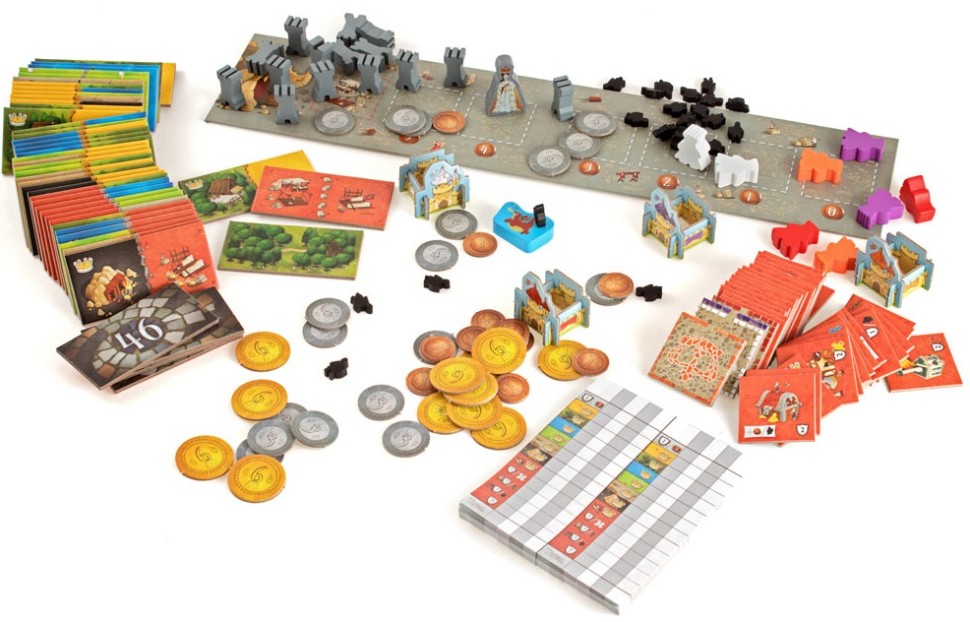 Настольная игра "Лоскутная империя" (Queendomino)