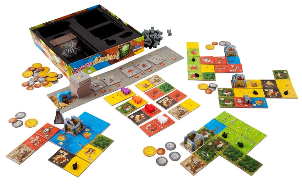 Настольная игра "Лоскутная империя" (Queendomino)