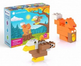 Конструктор «Играй, Создавай (Белка и орел - 18 дет.)»