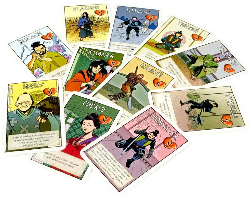 Настольная игра "Бэнг! Меч Самурая" 8+