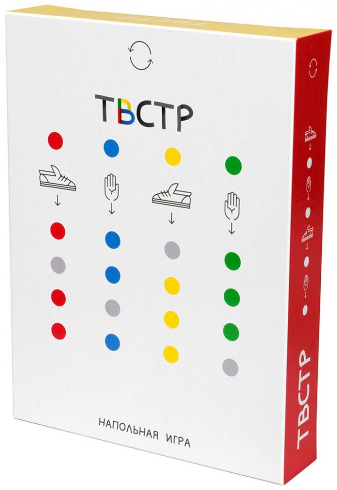 Настольная игра "ТВСТР" (твистер) 6+