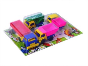 Юг-пласт. Автопарк Набор &quot;Мини&quot; (4 машинки)