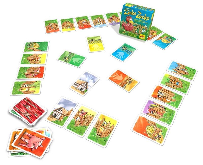 Настольная игра "Цыплячьи бега. Прятки" 4+