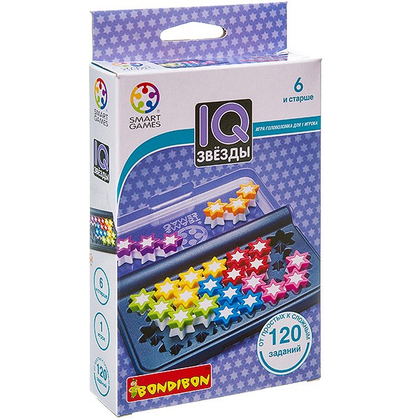 Логическая игра-головоломка "IQ-Звёзды" 6+