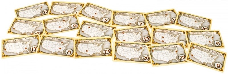 Настольная игра "Билет на поезд. Америка" 8+