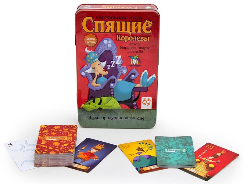 Настольная игра "Спящие королевы. Делюкс" 7+