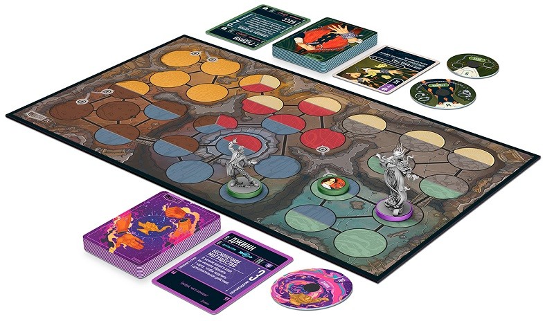 Настольная игра "Unmatched. Гудини против Джинна"