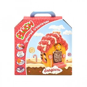 Пластилин пушистый &quot;PLUSH&quot;, набор &quot;Сладости&quot;