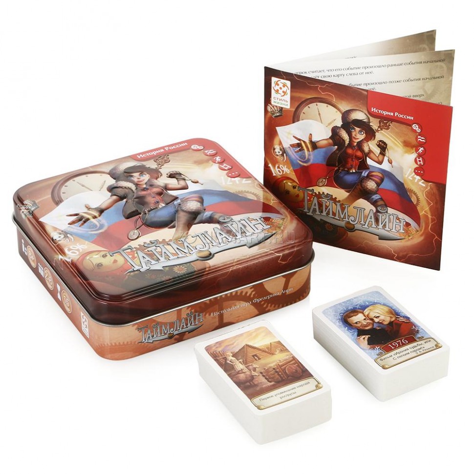 Настольная игра "Таймлайн. История России"