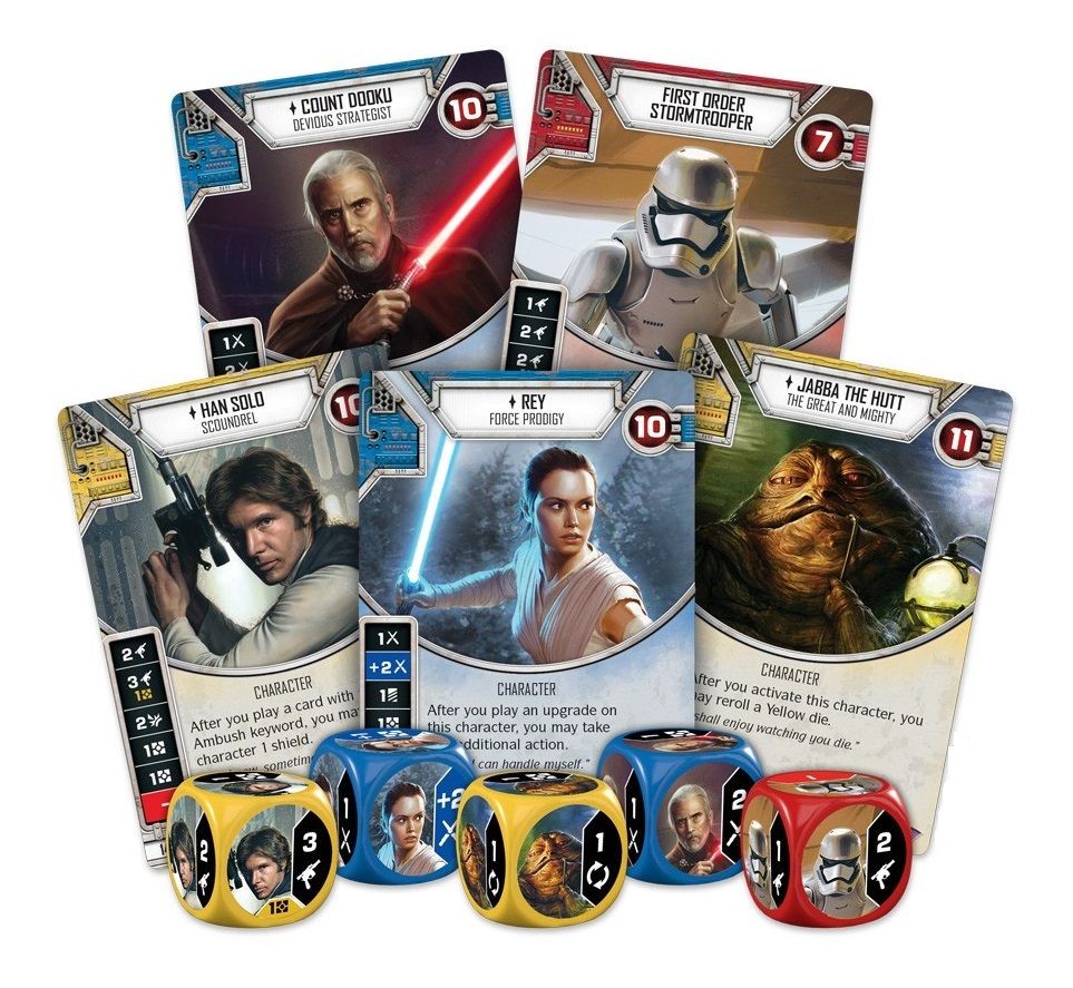 Star Wars: Destiny. Стартовый набор "Рей" 10+