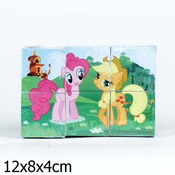 Играем вместе. Кубики 6 эл."MY LITTLE PONI" арт.01106