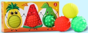 Набор массажных мячиков &quot;Фруктовая тусовка&quot; 3+
