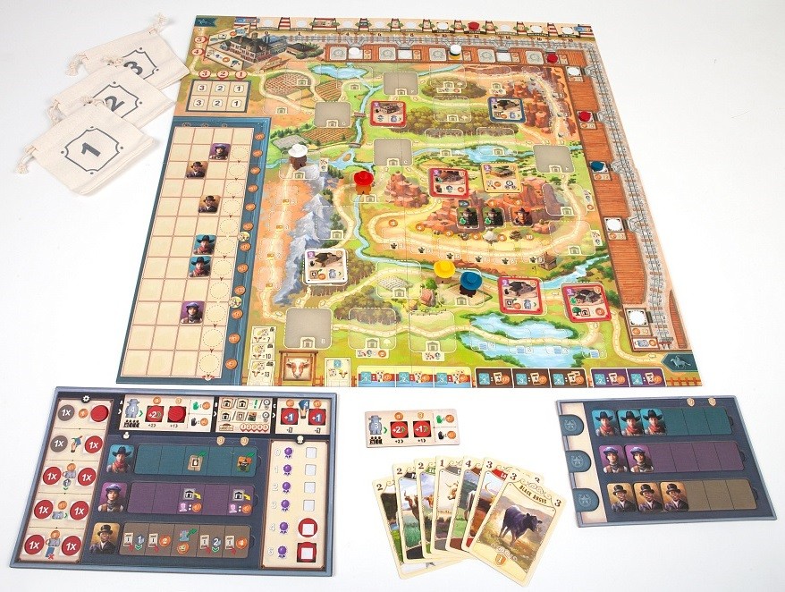 Настольная игра "Великий Западный путь" 12+