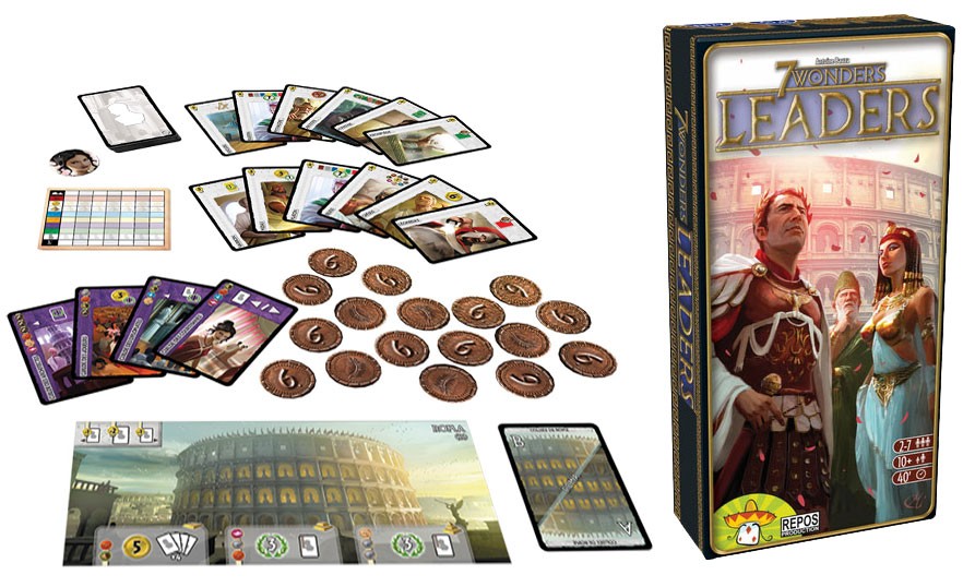 Настольная игра "7 Чудес: Лидеры ML"