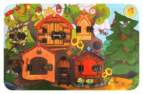 Замочки &quot;Теремок&quot; арт.7819 49х32 (BusyBoard)/18