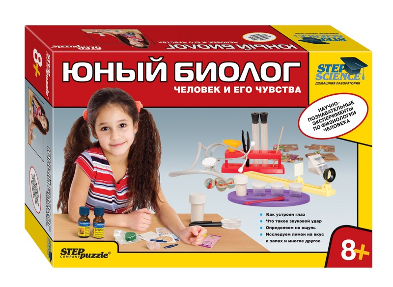 Степ. Наст. игра арт.76301 "Юный биолог. Человек и его чувства" /6