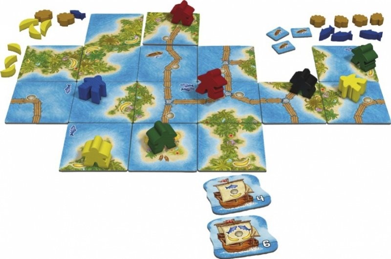 Настольная игра Каркассон. Южные моря