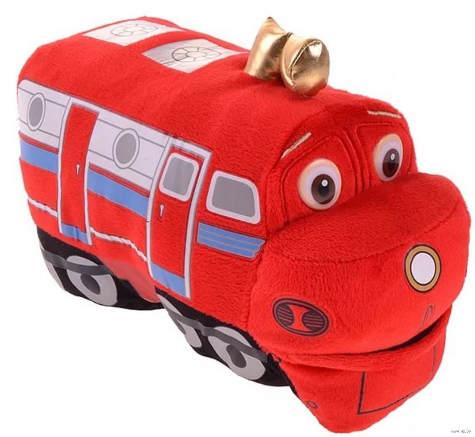 Мульти-пульти. "Чаггингтон. Паровозик Брюстер" 20 см. свет+звук