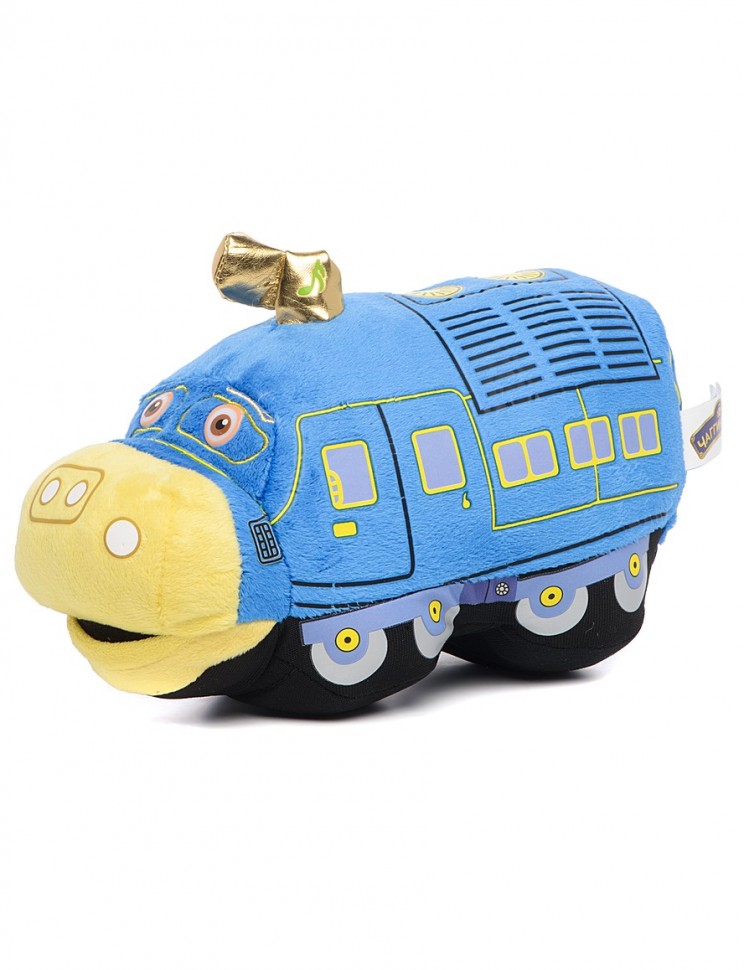 Мульти-пульти. "Чаггингтон. Паровозик Брюстер" 20 см. свет+звук