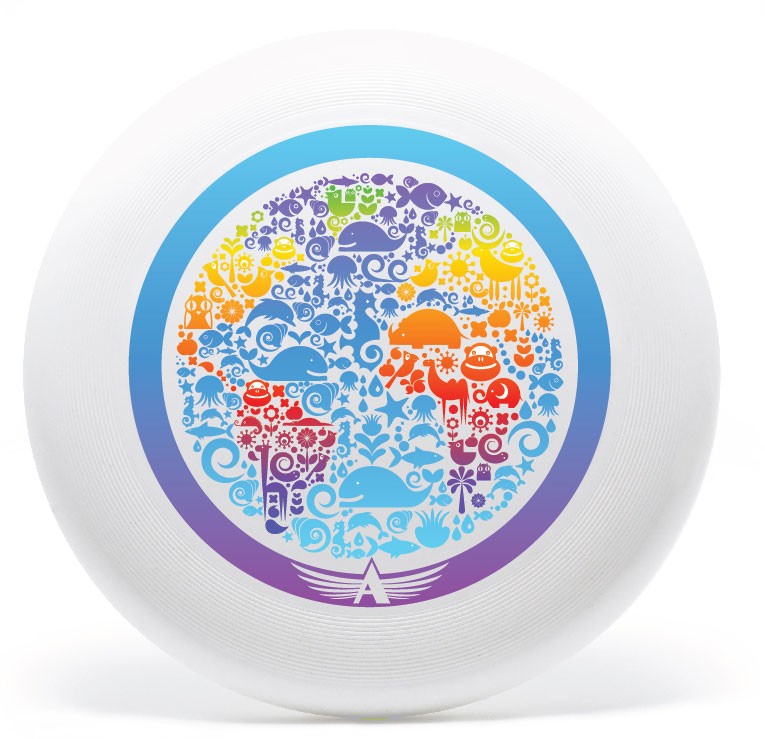 Летающая тарелка "Aero". Диск фрисби