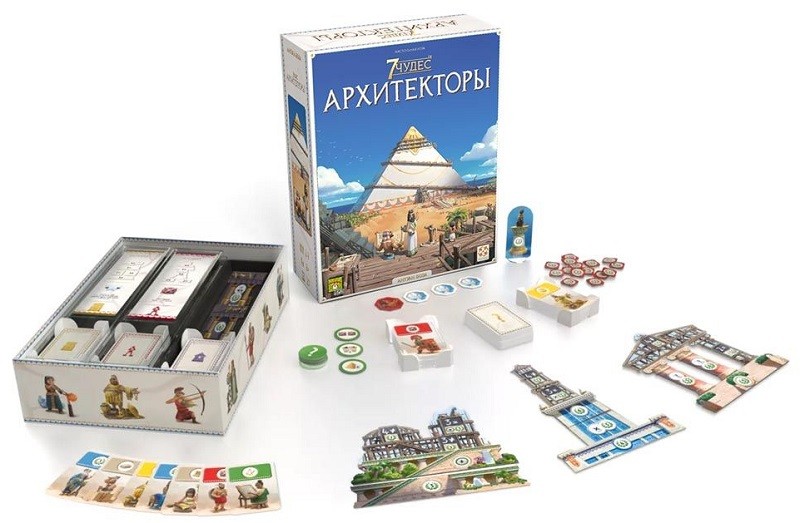 Настольная игра "7 Чудес. Архитекторы" 8+