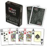 Карты Poker stars черные 54 пластиковые 63*88мм