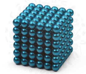 Неокуб 5 мм, бирюзовый, 216 элементов