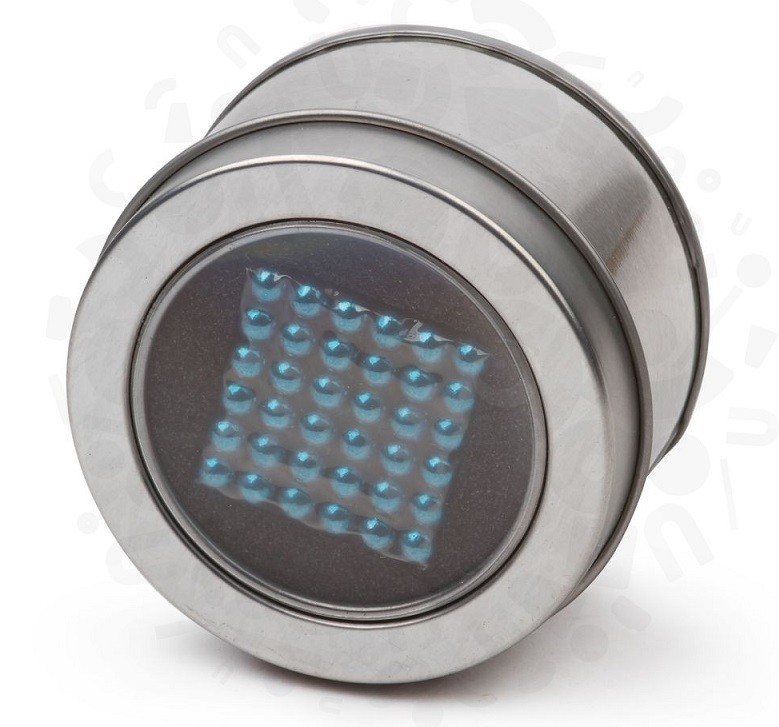 Неокуб 5 мм, бирюзовый, 216 элементов