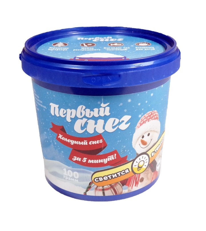 Космический песок. "Тянущийся, белый 500г"  арт.TSS03