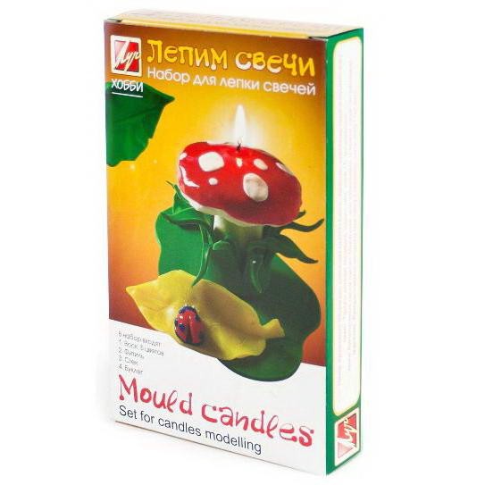 Луч. Набор для творч. "Лепим свечи" арт.21С 1390-08