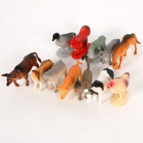 Набор животных &quot;Домашние животные&quot; 6 видов по 2 шт.