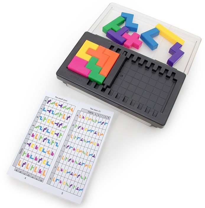 Настольная игра-головоломка "Катамино дорожная" 8+