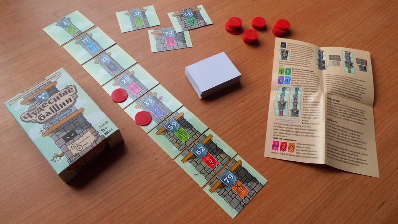 Настольная игра "Чудесные башни" 8+