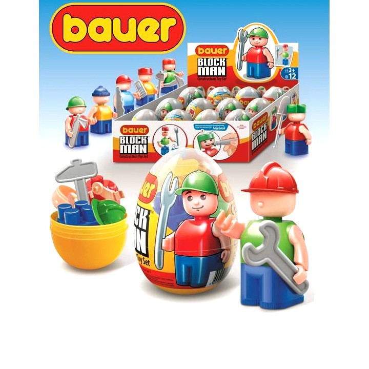 Bauer.342 Игрушка в яйце в асс-те (поштучно) /24