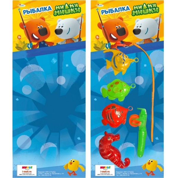 Играем вместе. Игра-рыбалка "МиМиМишки" цвет в ассорт. арт.B1524152-R