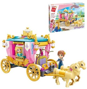 Qman. Конструктор Royal Parade Carriage 458 дет.