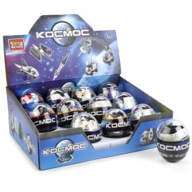 Город мастеров. Конструктор арт.9803-R &quot;Космос&quot; 49-74дет. в яйце