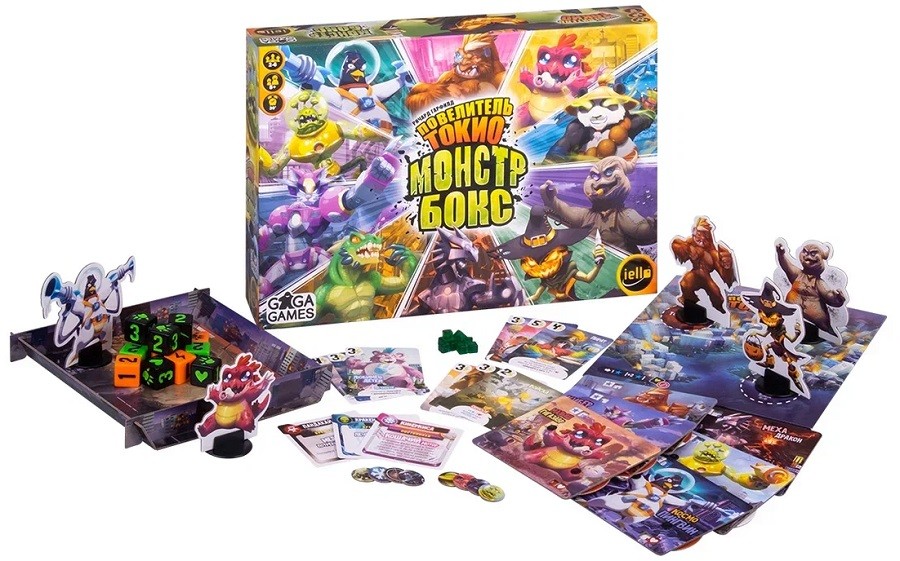 Настольная игра "Повелитель Токио. Монстр бокс" (Биг бокс)