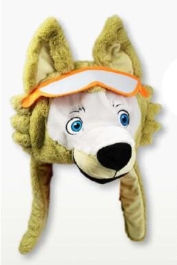 FIFA-2018 Мягкая шапка &quot;Волк Забивака&quot; арт.Т11017