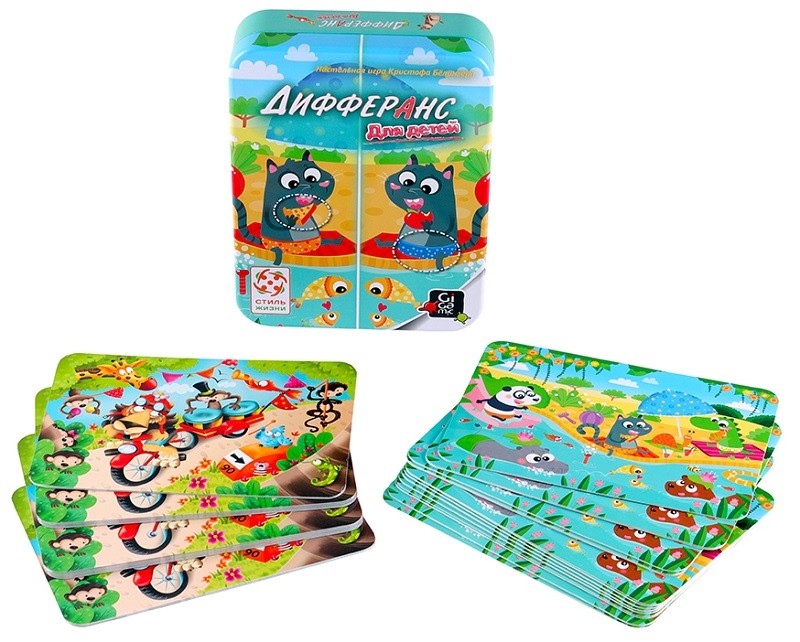 Настольная игра "Дифферанс для детей" 5+