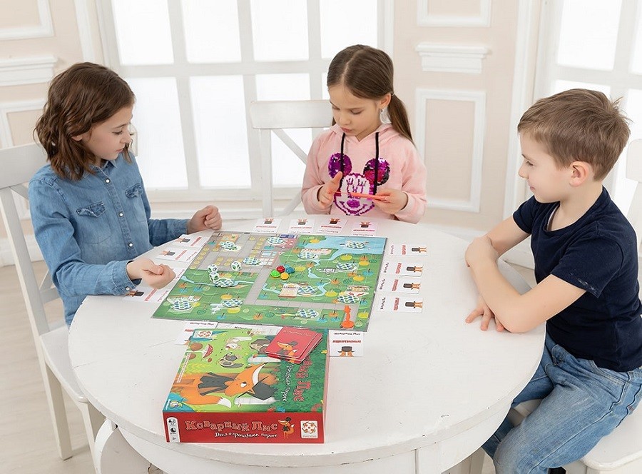 Настольная игра "Коварный лис" 5+