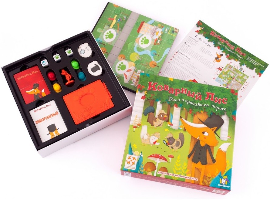 Настольная игра "Коварный лис" 5+