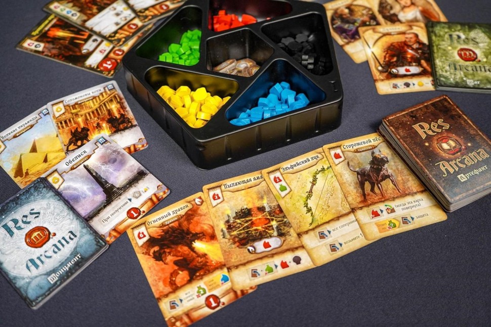 Настольная игра "Рес Аркана (Res Arcana)" 14+